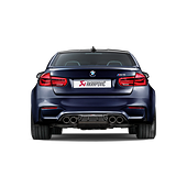 Akrapovic Rear Carbon Fibre Diffuser - High Gloss BMW M3 (F80)