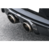 Akrapovic Rear Carbon Fibre Diffuser - High Gloss Porsche 911 Carrera / Cabriolet / Targa /S/4/4S/GTS (991.2)