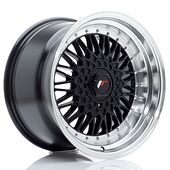 Japan Racing Wheels JR9 10x17 5x112/120 CB74.1 Gloss Black w/Machined Lip