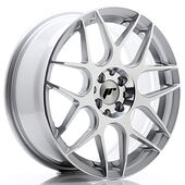 Japan Racing Wheels JR18 7x17 4x100 CB67.1 Silver Machined Face