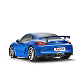 Akrapovic Sportavgassystem Slip-On Line (Titanium) Porsche Boxster Spyder (981)