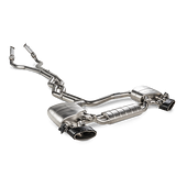 Akrapovic Link pipe set (SS) Audi RS 6 Avant (C8) - OPF/GPF