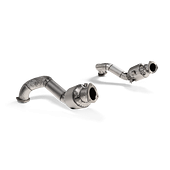 Akrapovic Link Pipe Set (Titanium) Porsche 718 Cayman GT4 RS / Spyder RS