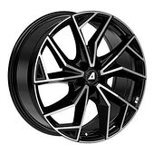 Alutec Alutec ADX.02 Diamant Schwarz Frontpoliert 7,5x18 4/100 ET38 CB63,3