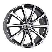 Brock Brock B32 Himalaya Grey Vollpoliert 8,5x19 5/130 ET52 CB71,5