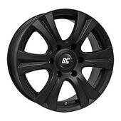 Rcdesign Rcdesign RC14S Schwarz Klar Matt 7,5x17 6/114,3 ET30 CB66,1