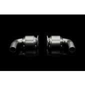 Akrapovic Link pipe set (100 cpsi cats, Titanium) Porsche 911 Turbo/Turbo S (997 FL)