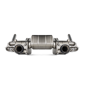 Akrapovic Link pipe set (Titanium) Porsche 718 Cayman GT4 / Spyder - OPF/GPF