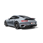 Akrapovic Rear Carbon Fiber Diffuser - High Gloss Porsche 911 Turbo / Turbo S (991.2)