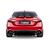 Akrapovic Sportavgassystem Evolution Line (Titanium) Alfa Romeo Giulia Quadrifoglio