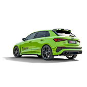 Akrapovic Sportavgassystem Evolution Line (Titanium) Audi RS 3 Sportback (8Y) - OPF/GPF