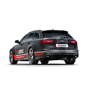 Akrapovic Sportavgassystem Evolution Line (Titanium) Audi RS 6 Avant (C7)