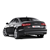 Akrapovic Sportavgassystem Evolution Line (Titanium) Audi S6 Avant/Limousine (C7)