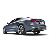 Akrapovic Sportavgassystem Evolution Line (Titanium) Audi S7 Sportback (C7)