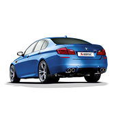 Akrapovic Sportavgassystem Evolution Line (Titanium) BMW M5 (F10)