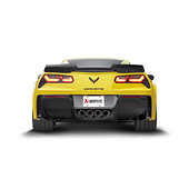 Akrapovic Sportavgassystem Evolution Line (Titanium) Chevrolet Corvette Stingray/Grand Sport (C7)