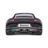 Akrapovic Sportavgassystem Slip-On Line (Titanium) - for OE non sport exhaust Porsche 911 Carrera / Cabriolet / Targa /S/4/4S/GTS (991.2)