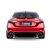 Akrapovic Sportavgassystem Slip-On Line (Titanium) Alfa Romeo Giulia Quadrifoglio