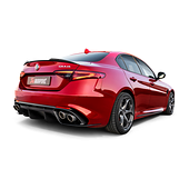 Akrapovic Sportavgassystem Slip-On Line (Titanium) Alfa Romeo Giulia Quadrifoglio