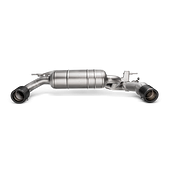 Akrapovic Sportavgassystem Slip-On Line (Titanium) BMW 340i (F30, F31) - OPF/GPF