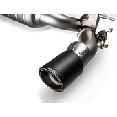 Akrapovic Sportavgassystem Slip-On Line (Titanium) BMW 340i (F30, F31) - OPF/GPF