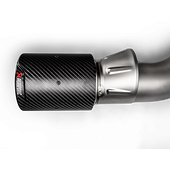 Akrapovic Sportavgassystem Slip-On Line (Titanium) BMW 340i (F30, F31) - OPF/GPF