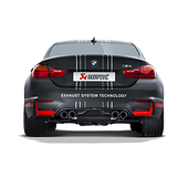 Akrapovic Sportavgassystem Slip-On Line (Titanium) BMW M4 (F82, F83)