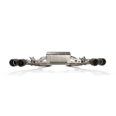 Akrapovic Sportavgassystem Slip-On Line (Titanium) BMW M5 / M5 Competition (F90) - OPF/GPF