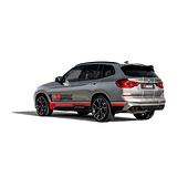 Akrapovic Sportavgassystem Slip-On Line (Titanium) BMW X3 M / X3 M Competition (F97) - OPF/GPF