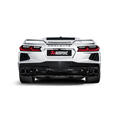 Akrapovic Sportavgassystem Slip-On Line (Titanium) Chevrolet Corvette Stingray (C8) - OPF/GPF