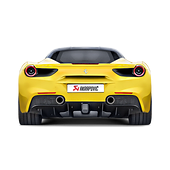 Akrapovic Sportavgassystem Slip-On Line (Titanium) Ferrari 488 GTB/488 Spider