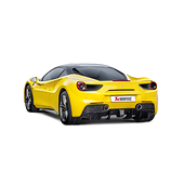 Akrapovic Sportavgassystem Slip-On Line (Titanium) Ferrari 488 GTB/488 Spider