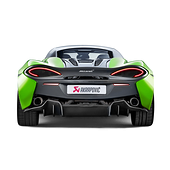 Akrapovic Sportavgassystem Slip-On Line (Titanium) McLaren 540C