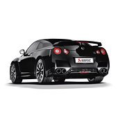 Akrapovic Sportavgassystem Slip-On Line (Titanium) Nissan GT-R