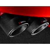 Akrapovic Tail pipe set (Carbon) BMW M5 (F10)