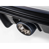 Akrapovic Tail pipe set (Titanium) - Black Porsche 718 Cayman GT4 / Spyder