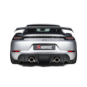 Akrapovic Tail pipe set (Titanium) Porsche 718 Cayman GT4 / Spyder - OPF/GPF