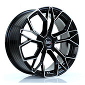 Bola FLF Gloss Black Polished Face 8x18 5x100