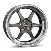 BORBET BORBET DB8GT graphite rim polished 9,5x18 5/100 ET30 CB64,1 60°