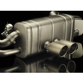 Akrapovic Sportavgassystem Slip-On Line (Titanium) Porsche Boxster GTS (981)