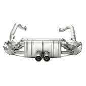 Akrapovic Sportavgassystem Slip-On Line (Titanium) Porsche Boxster Spyder (981)