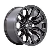 Fuel D803 FLAME GLOSS BLACK MILLED 12x22 6/135 ET-44 CB87,1 60°