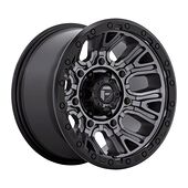 Fuel D825 TRACTION MATTE GUNMETAL W/ BLACK RING 10x20 8/165,1 ET-18 CB125,1 60°