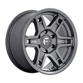 Fuel D838 SLAYER MATTE GUNMETAL 8,5x17 6/139,7 ET1 CB106,1 60°