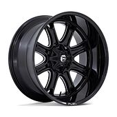 Fuel DARKSTAR GLOSS BLACK MILLED 10x20 8/170 ET-18 CB125,1 60°