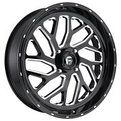 Fuel FC581 GLOSS BLACK MILLED 8,25x20 8/200 ET105 CB142,0 60°