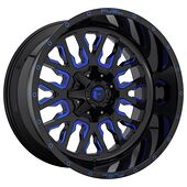 Fuel FC645 GLOSS BLACK BLUE TINTED CLEAR 10x20 5/114,3/127 ET-18 CB78,1 60°