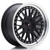 Japan Racing Wheels JR10 7x16 4x100/108 CB67.1 Matt Black w/Machined Lip