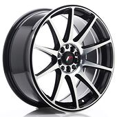 Japan Racing Wheels JR11 8.5x18 5x100/108 CB74.1 Black Machined