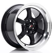 Japan Racing Wheels JR12 7.5x15 4x100/108 CB73.1 Gloss Black